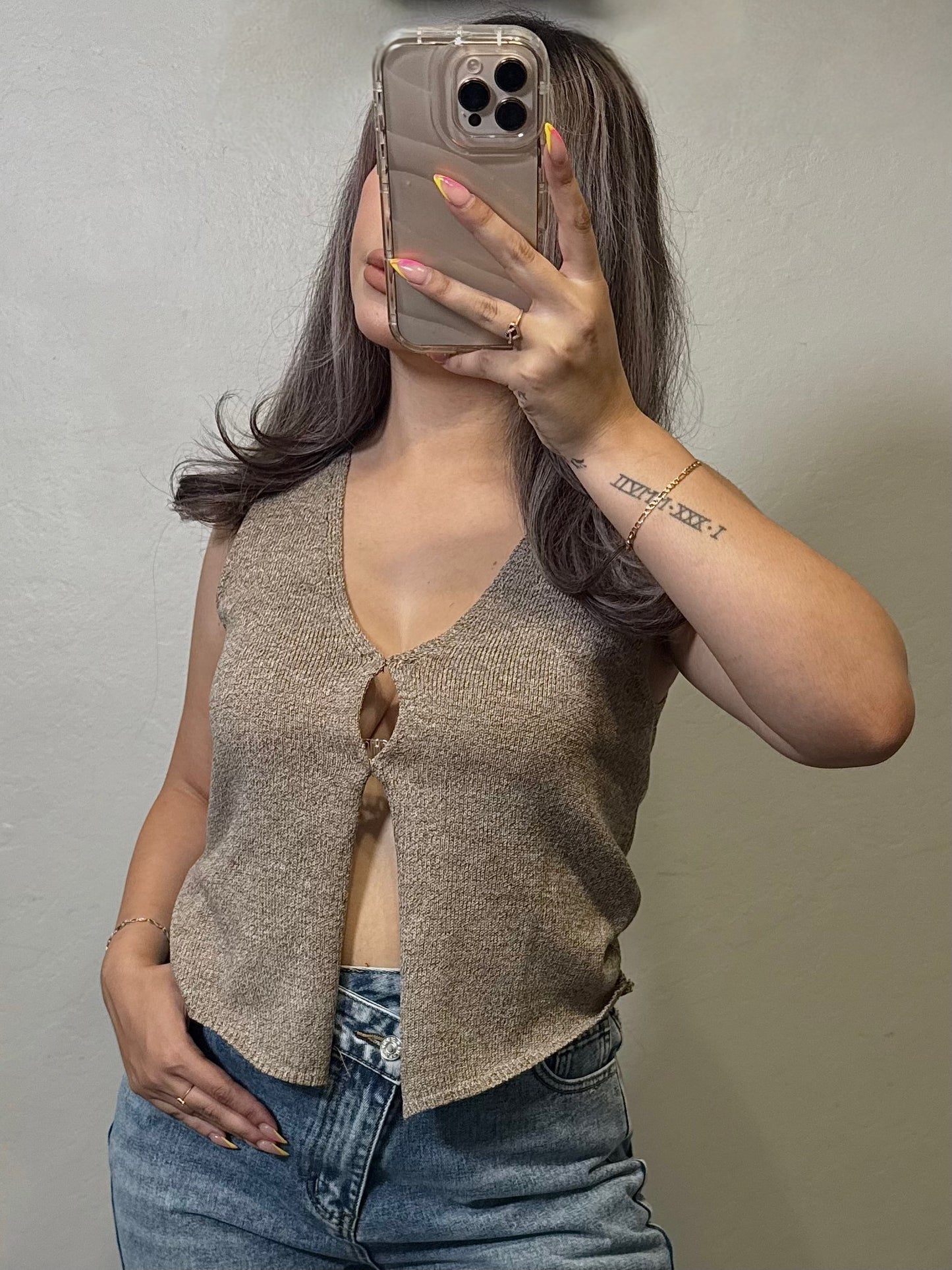 CHELSI TOP-CAMEL