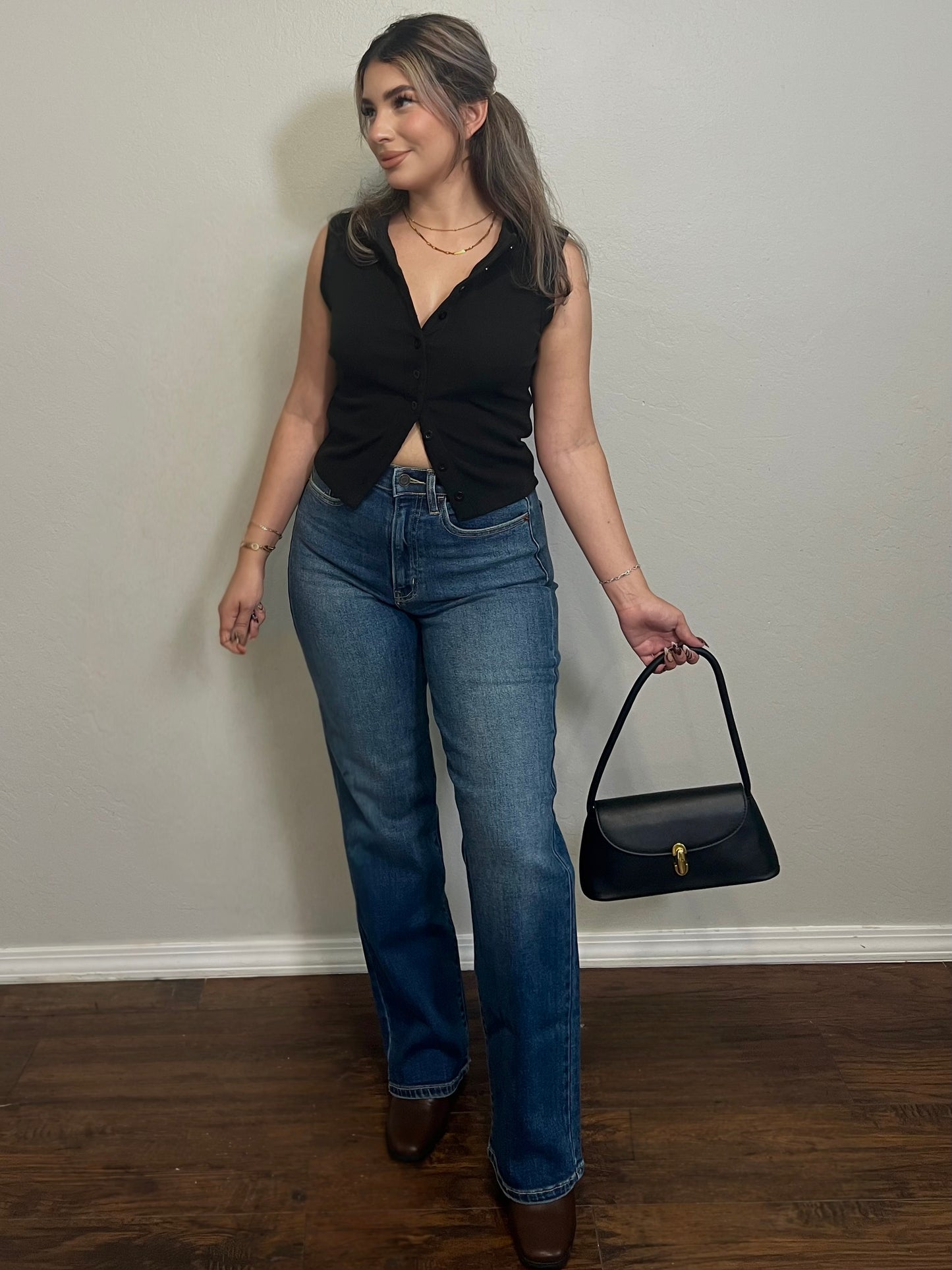 CIERRA TOP- BLACK