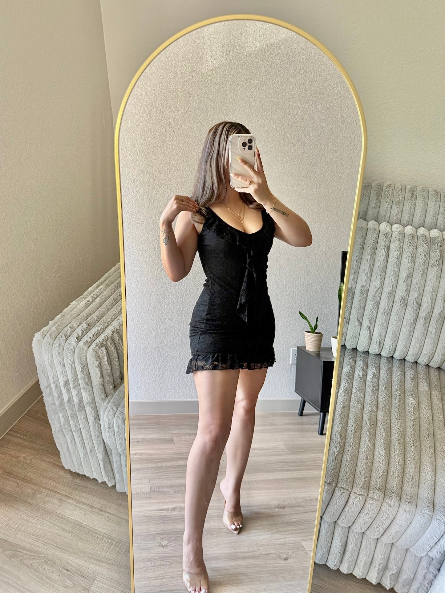 AMAYAH BLACK DRESS