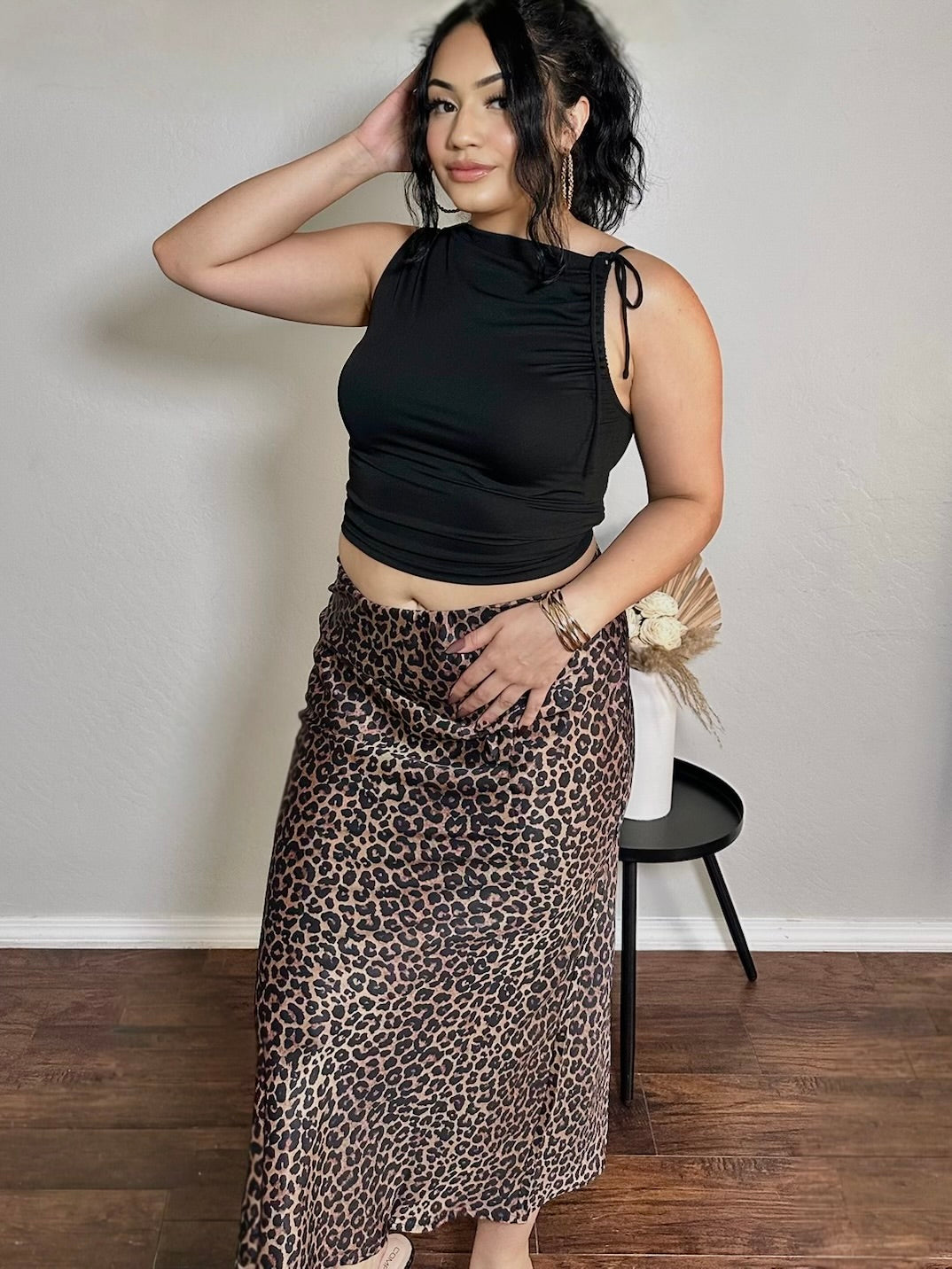 EVETTE TOP- BLACK