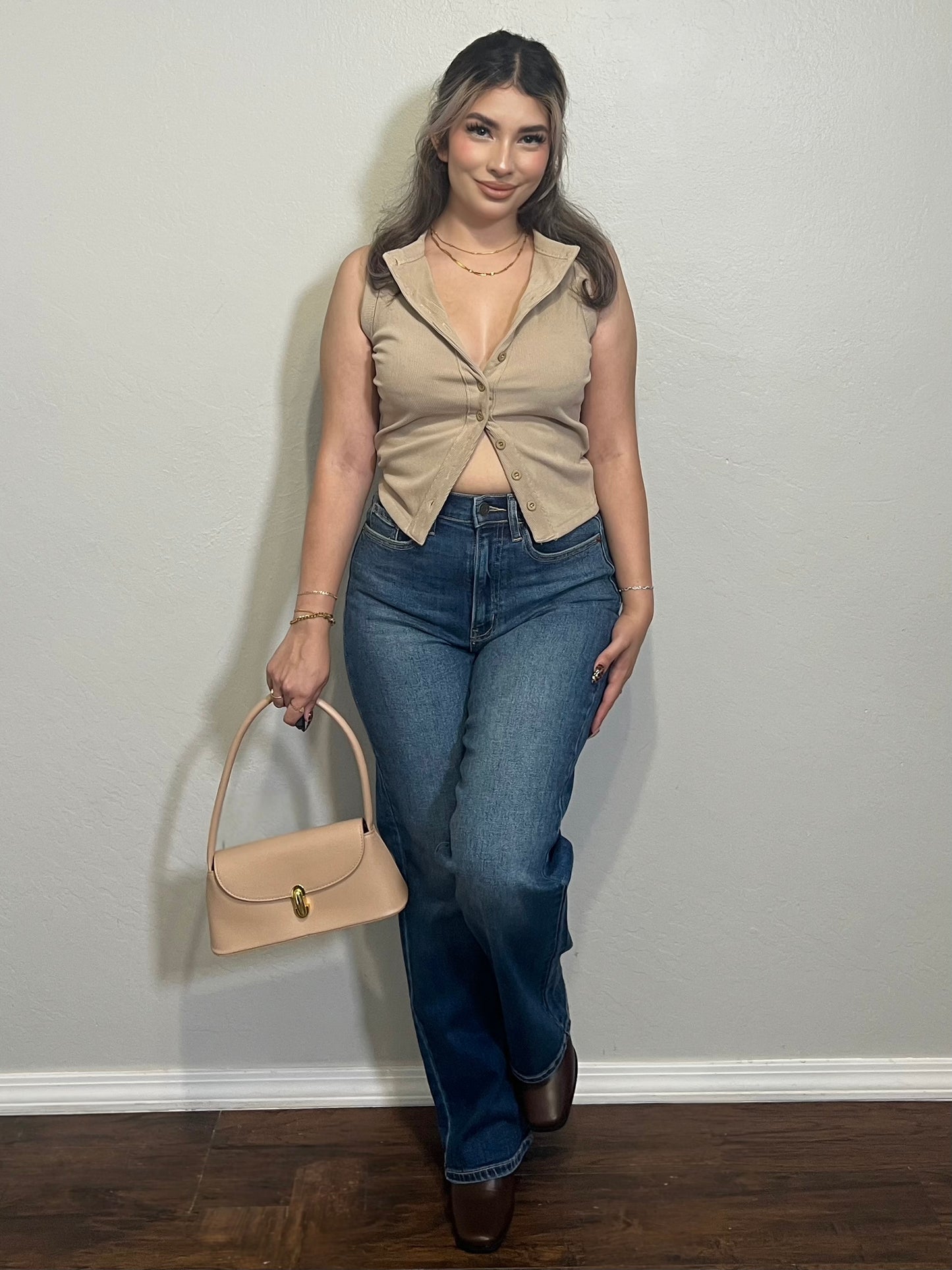 CIERRA TOP- KHAKI