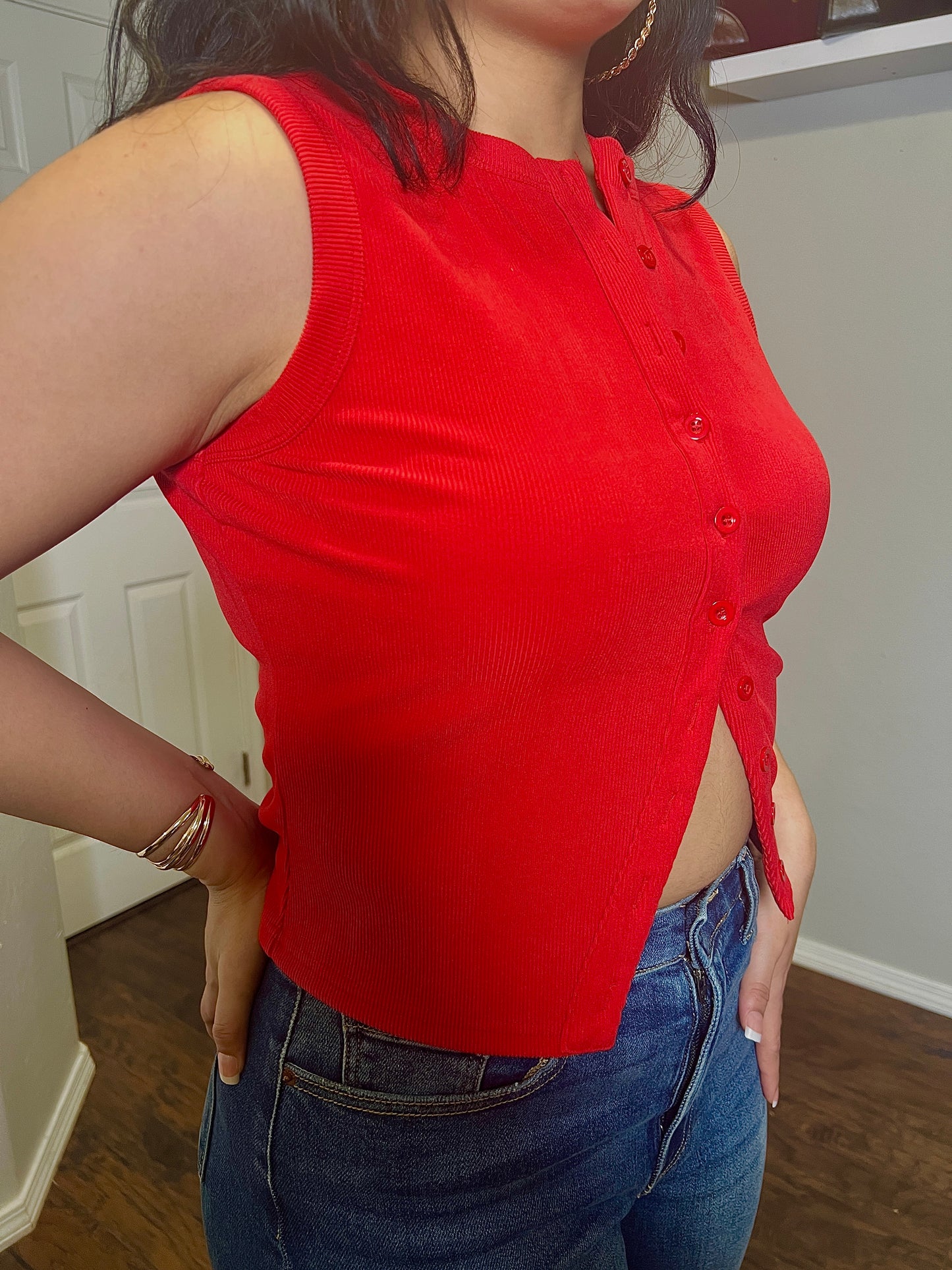 CIERRA TOP- RED