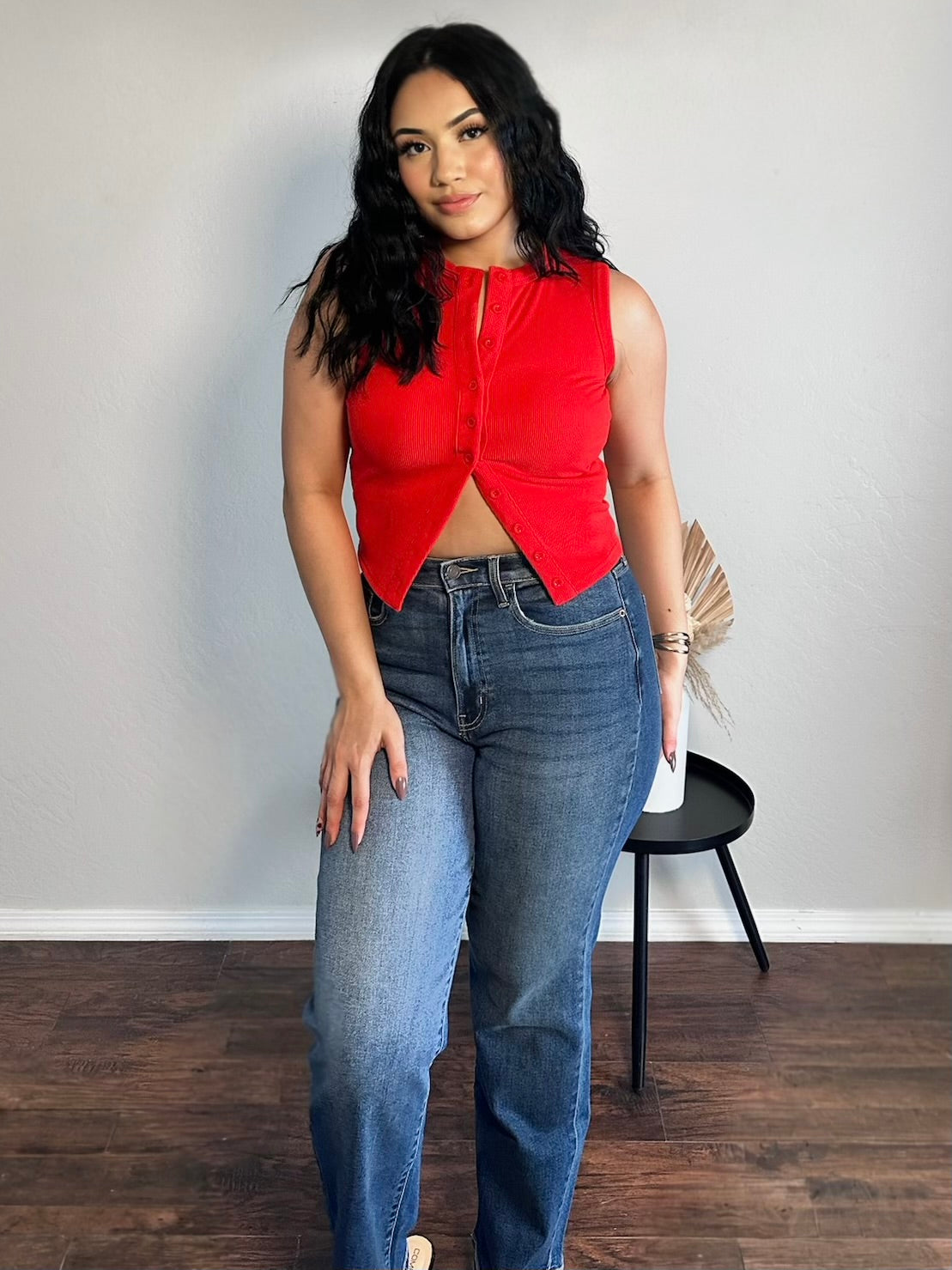CIERRA TOP- RED