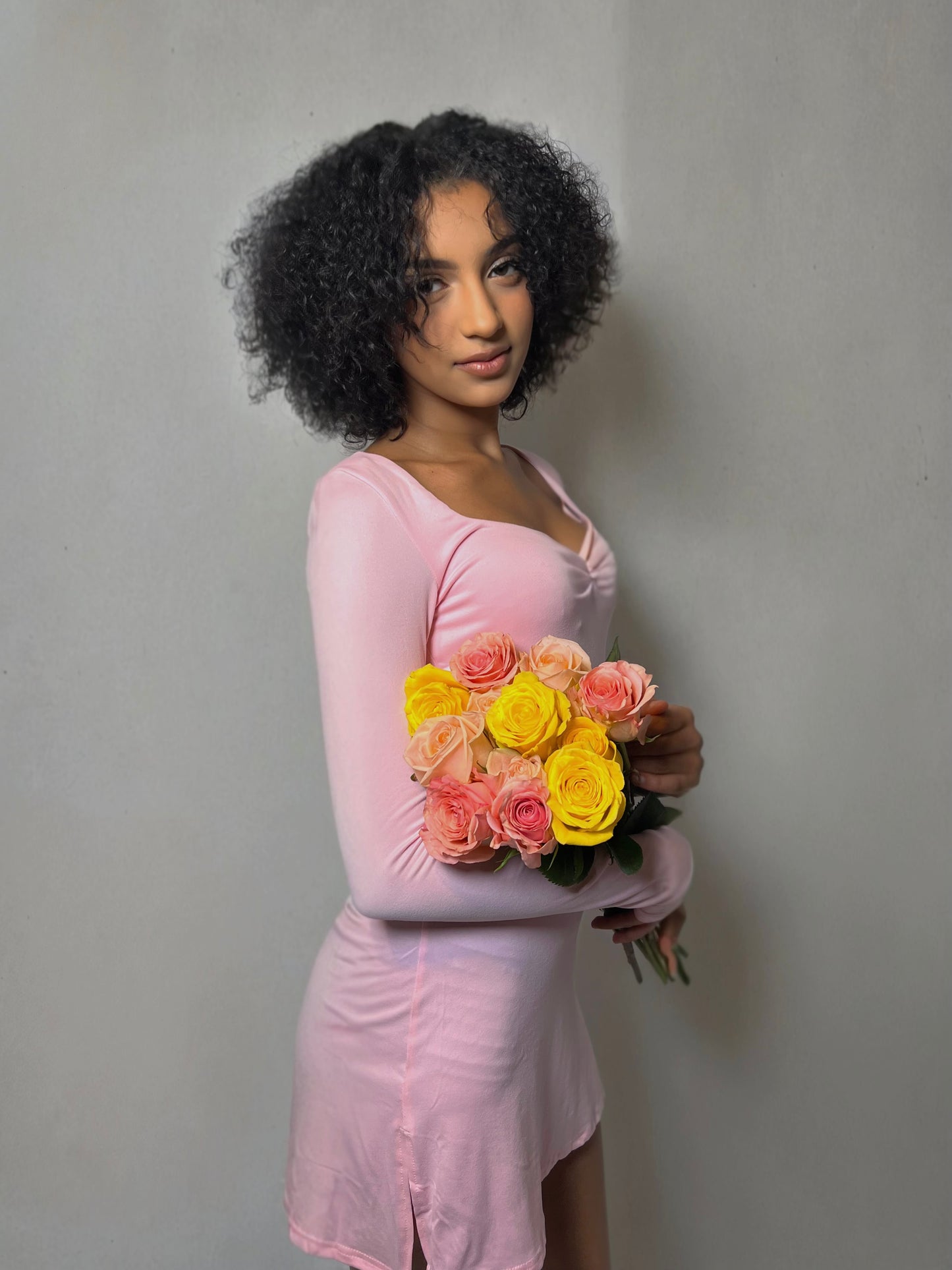 TAHLIA DRESS- PINK