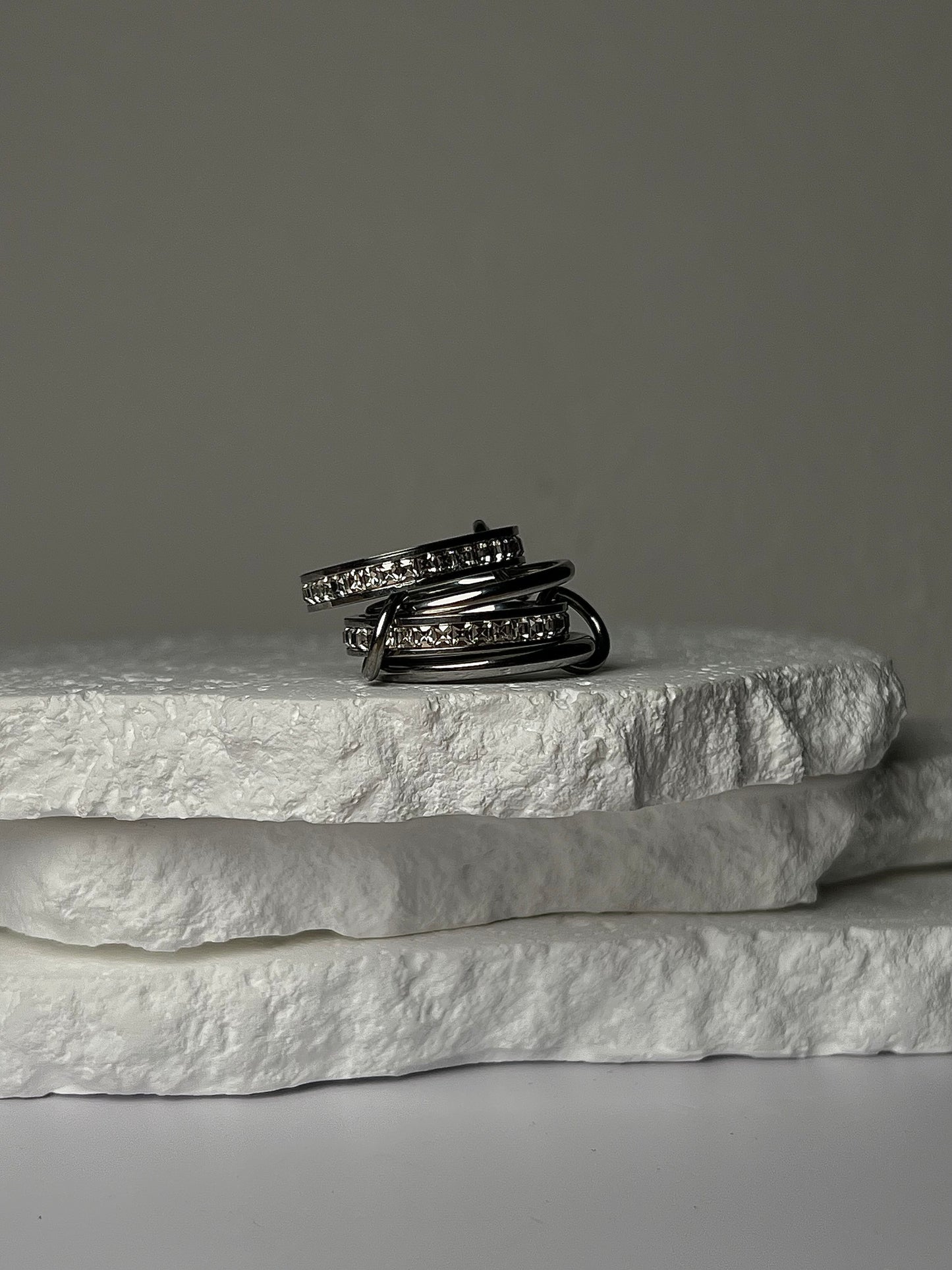 STACK RING- SILVER