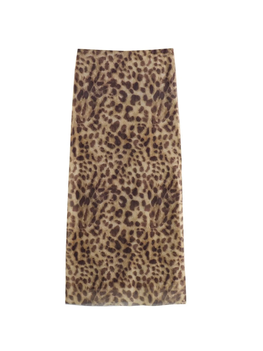 ADELINE MAXI LEOPARD SKIRT
