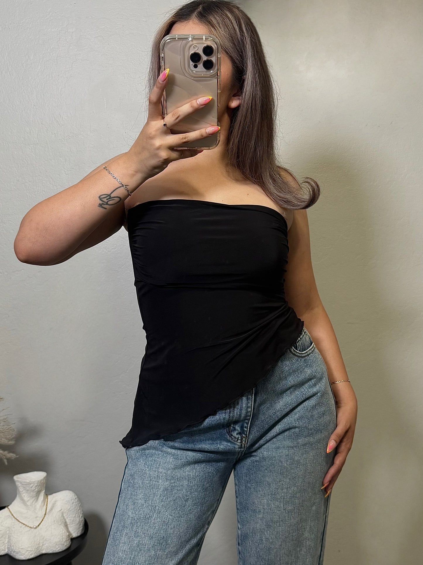 JESSIE STRAPLESS TOP