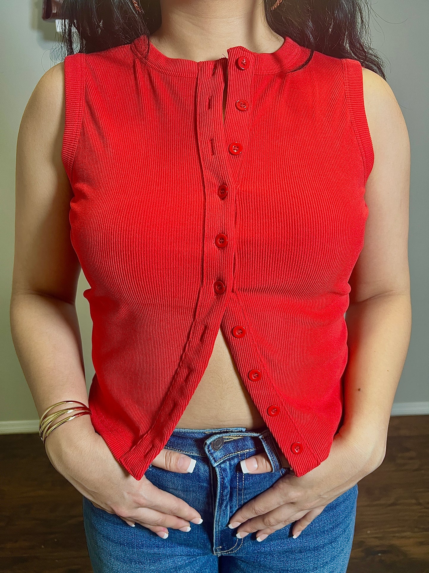 CIERRA TOP- RED