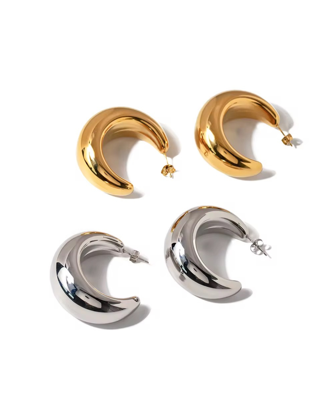 LUNA CHUNKY HOOPS
