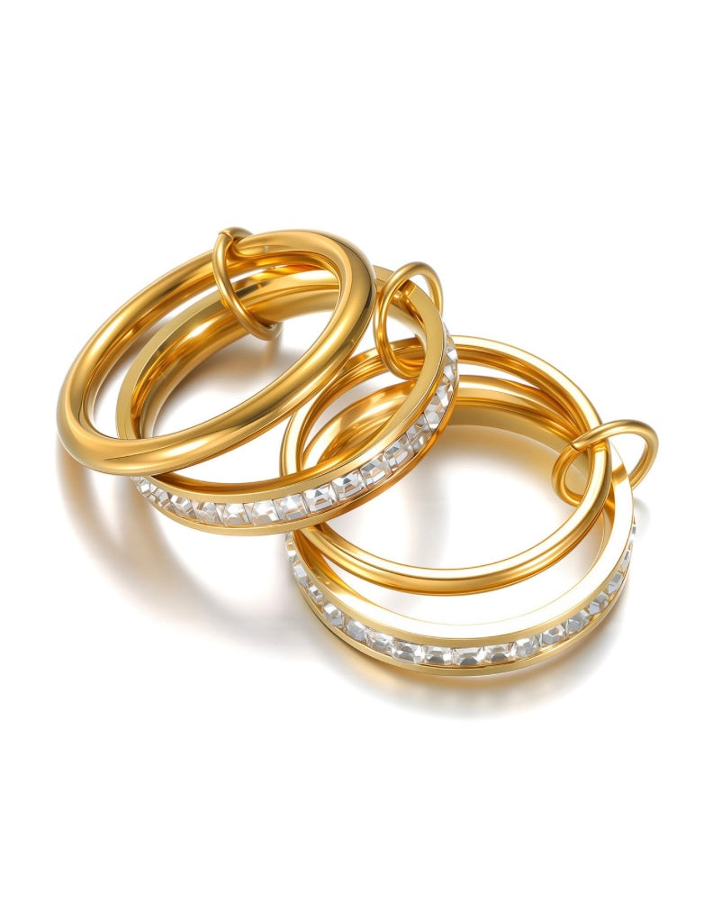 STACK RING- GOLD