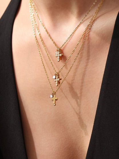 FAITHFUL CROSS NECKLACE