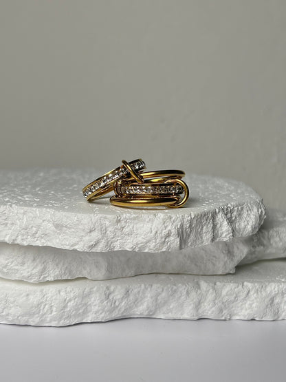 STACK RING- GOLD