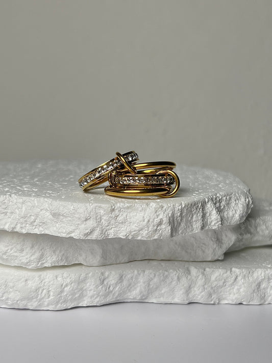 STACK RING- GOLD