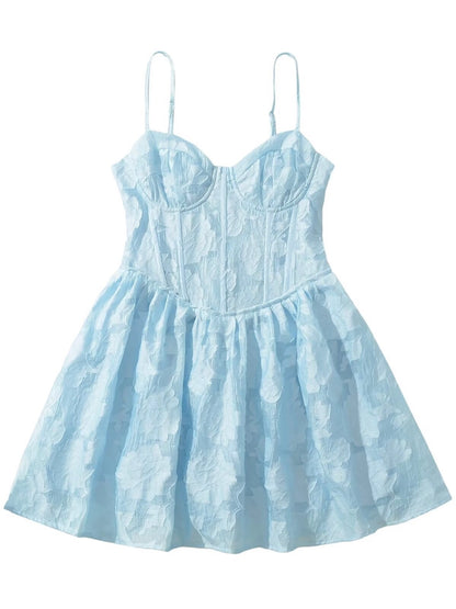 JENESIS DRESS- BABY BLUE