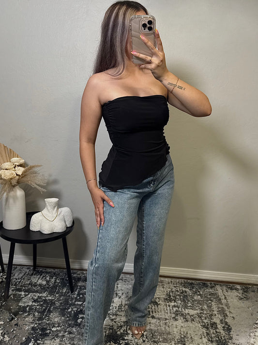 JESSIE STRAPLESS TOP