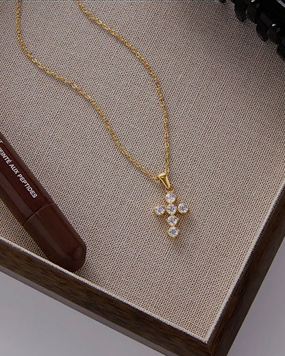 GRACE CROSS NECKLACE