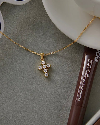 GRACE CROSS NECKLACE