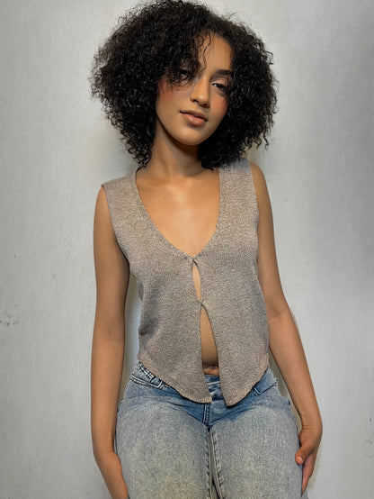 CHELSI TOP-CAMEL