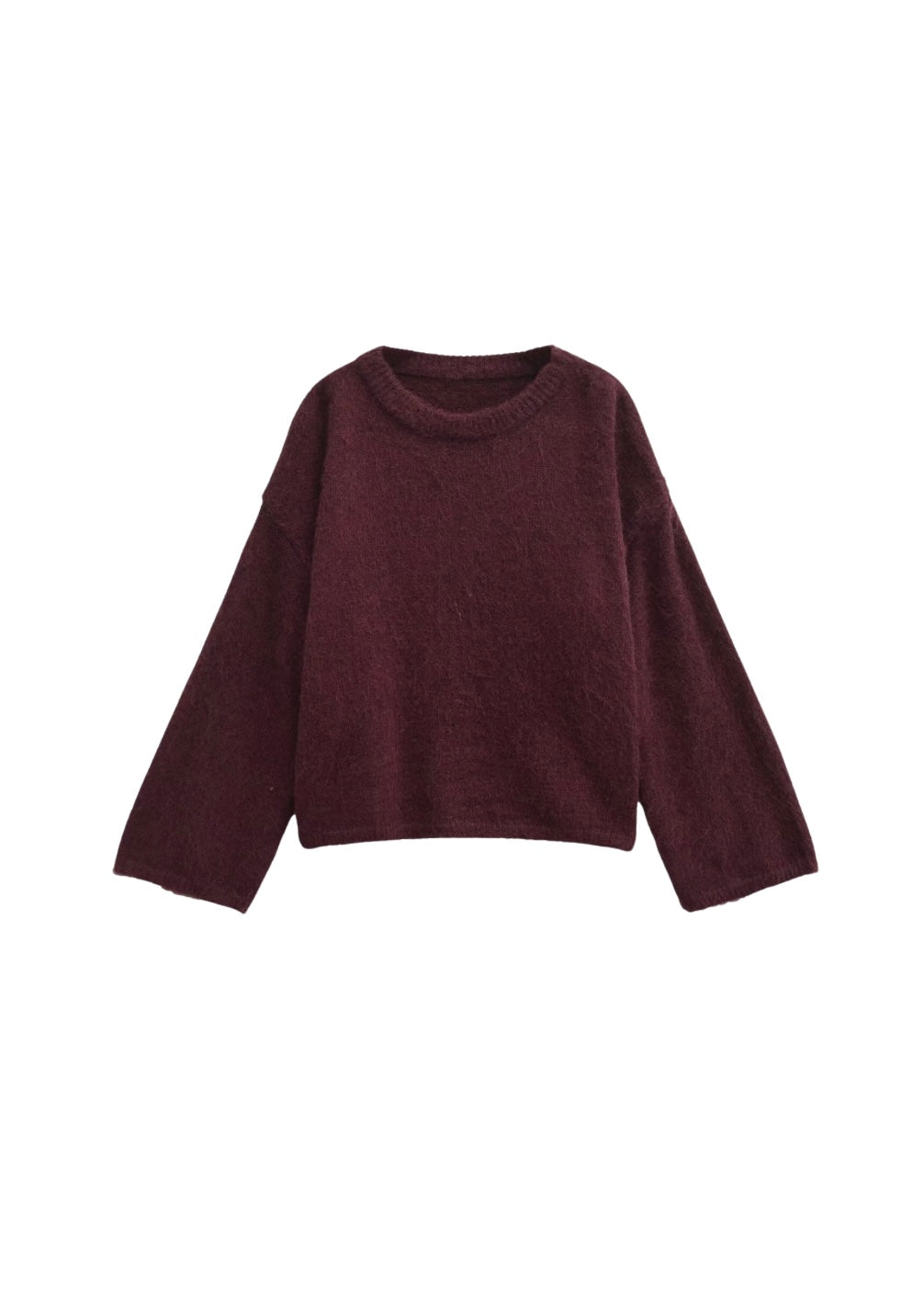 RIRI SWEATER- BURGUNDY