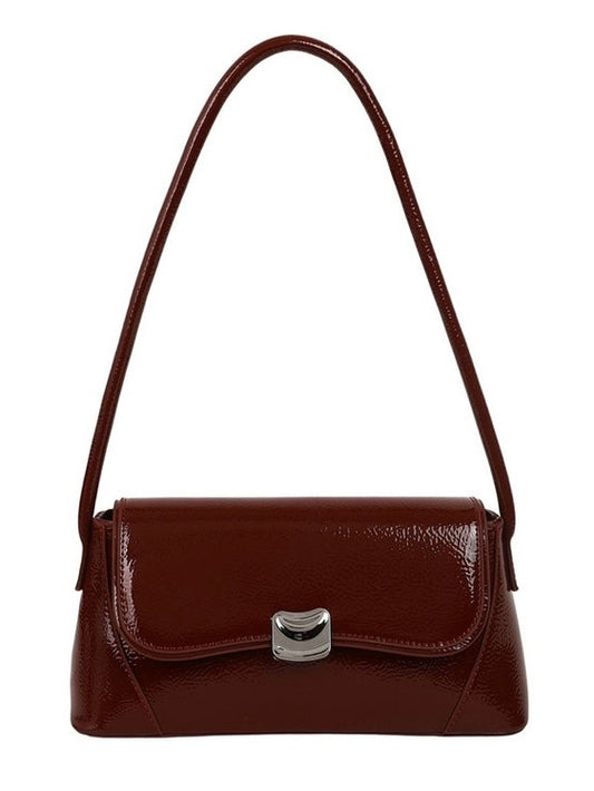 EVELIN SHOULDER BAG- BURGUNDY