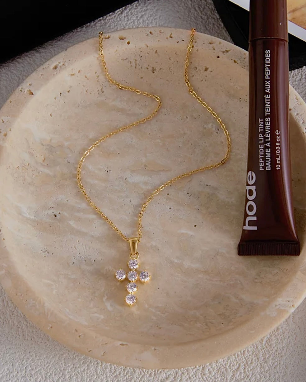 GRACE CROSS NECKLACE