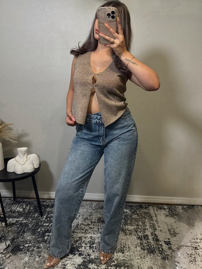 CHELSI TOP-CAMEL
