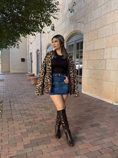 CHEETAH OVERSIZE JACKET