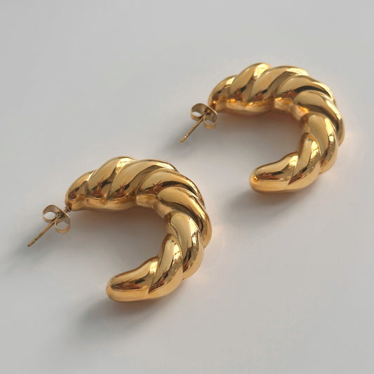 CROISSANT EARRINGS