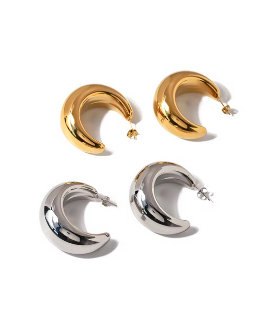 LUNA CHUNKY HOOPS
