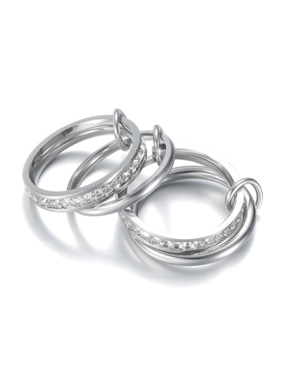 STACK RING- SILVER